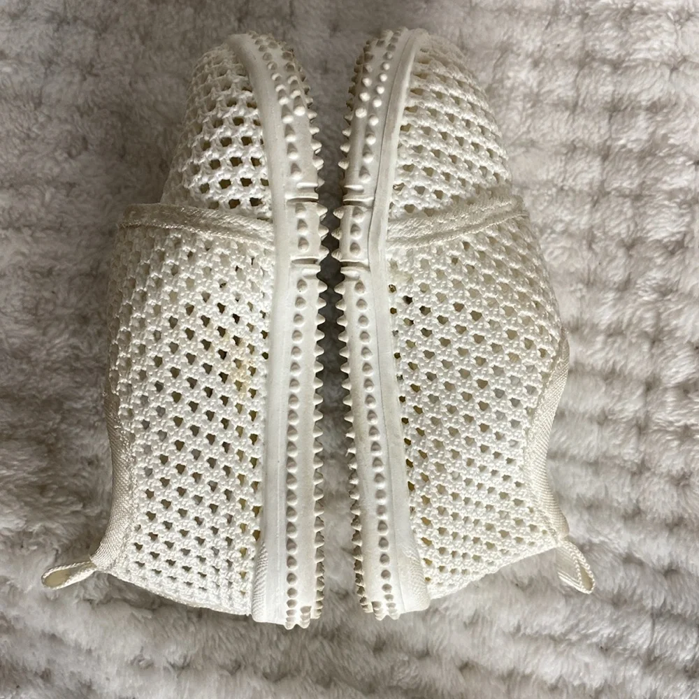 Morendl Off White Baby Shoes